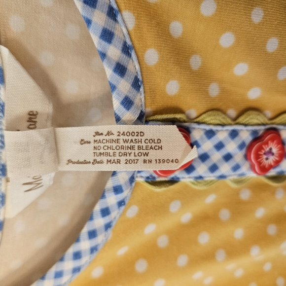 Matilda Jane Apples Back To School Dress size 4 EUC - Picture 5 of 6